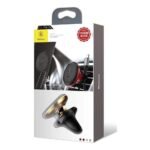 Suporte para Carro Baseus Magnetic Air Vent Car Mount Dourado - Image 2