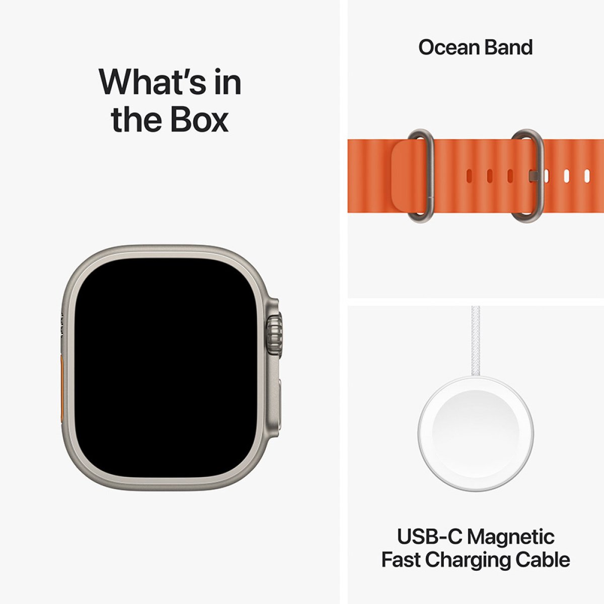 Apple Watch Ultra 2 GPS + Cellular 49mm Caixa Titânio com Braceletes Ocean Azul - Image 2