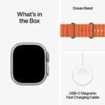 Apple Watch Ultra 2 GPS + Cellular 49mm Caixa Titânio com Braceletes Ocean Azul - Image 2