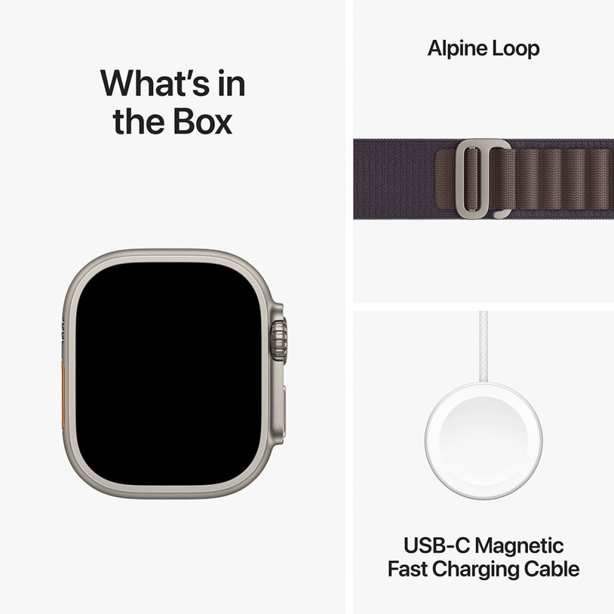 Apple Watch Ultra 2 GPS + Cellular 49mm Titânio Alpine Índigo-Medium - Image 3