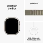 Apple Watch Ultra 2 GPS + Cellular 49mm Titânio Alpine Azeitona - Large - Image 3