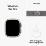 Apple Watch Ultra 2 GPS + Cellular 49mm Titânio Trail Verde/Cinza-Medium/Large - Image 4