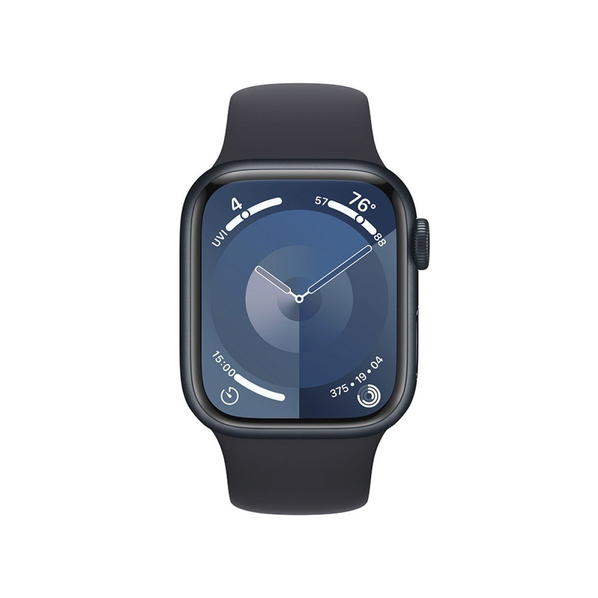 Apple Watch Series 9 GPS 41mm Alumínio Meia-Noite c/ Bracelete Desportiva Meia-Noite-S/M - Image 1