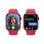 Apple Watch Series 9 GPS 45mm Alumínio RED c/ Bracelete Desportiva RED - M/L - Image 3