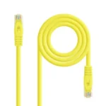 Nanocable Cabo de Rede RJ45 LSZH Cat.6A UTP AWG24 1m Amarelo