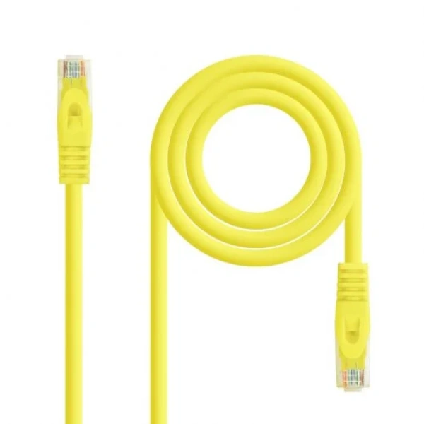 Nanocable Cabo de Rede RJ45 LSZH Cat.6A UTP AWG24 1m Amarelo