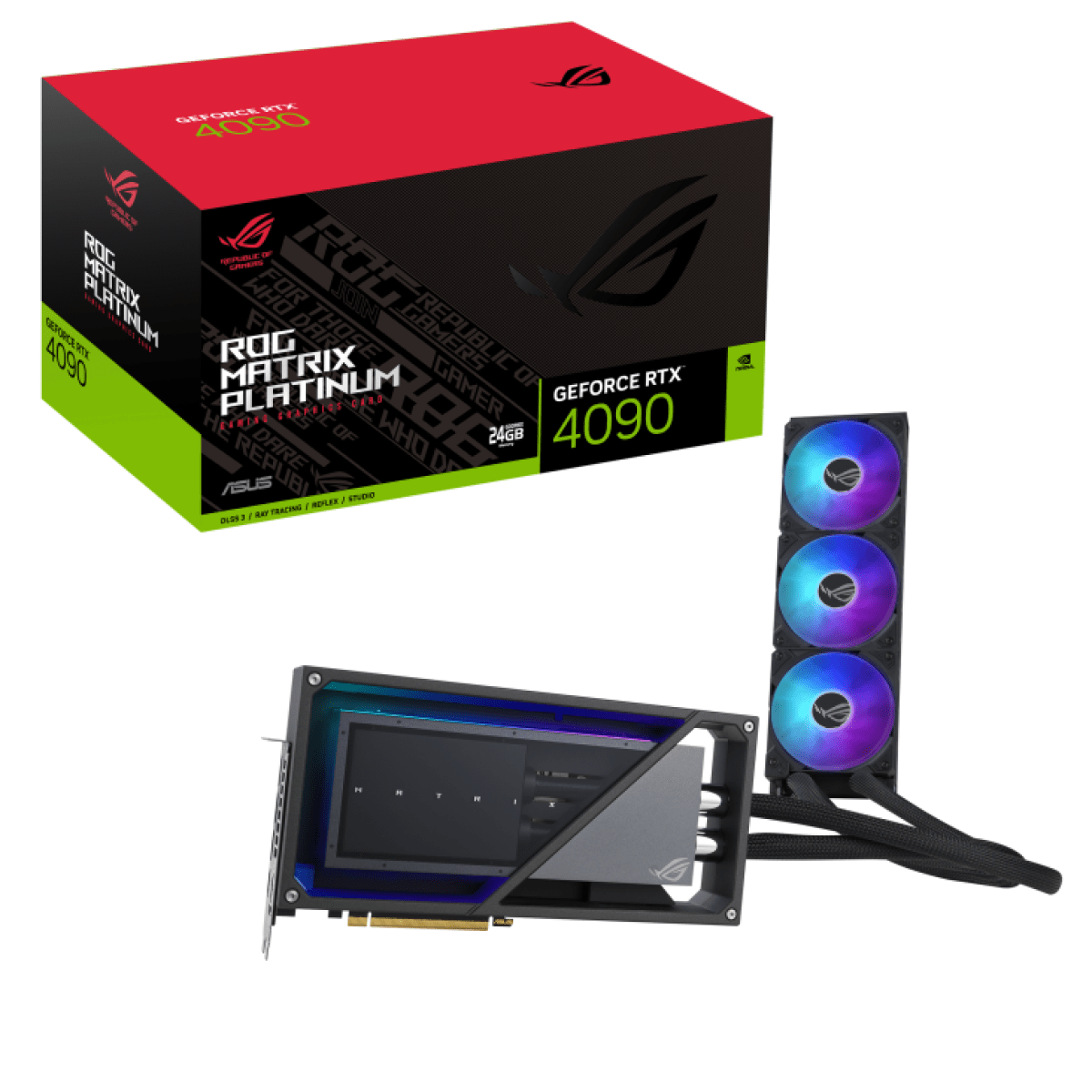 Placa Gráfica Asus GeForce RTX 4090 ROG Matrix Platinum 24GB GDDR6X - Image 1