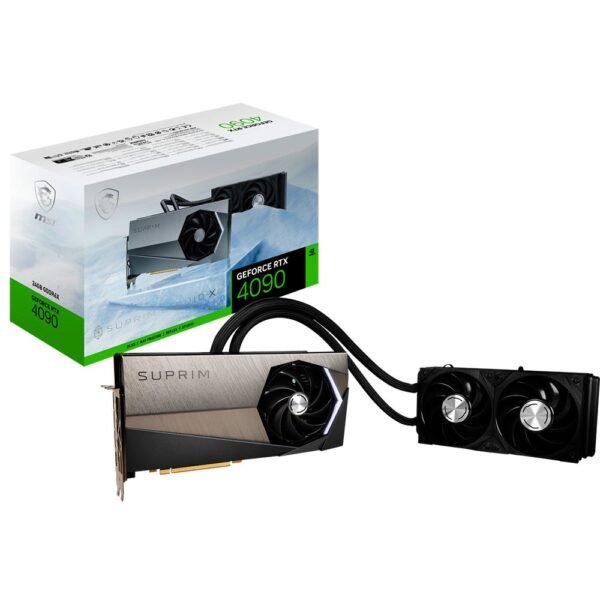 Placa Gráfica MSI GeForce RTX 4090 Suprim Liquid X 24GB GDDR6X