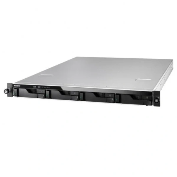 Asustor Lockerstor AS6504RD NAS de Montagem em Rack 1U 4 Baías