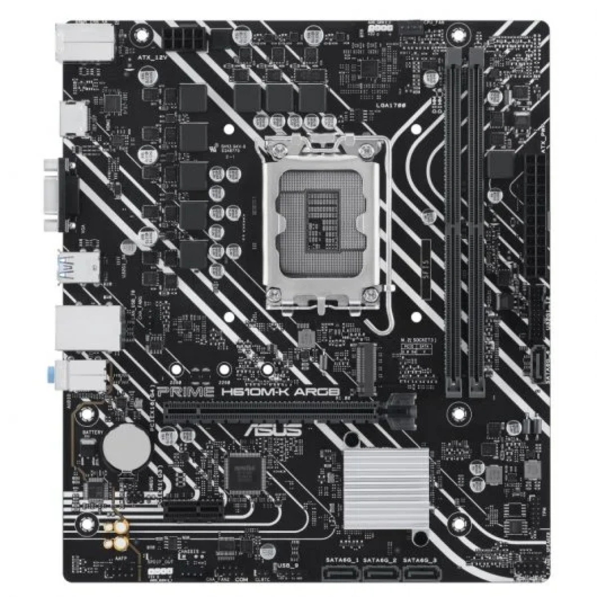 Motherboard ASUS PRIME H610M-K ARGB - Image 3