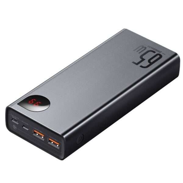 Powerbank Baseus Adaman Metal 65W 20000mAh Preta