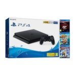 Consola Sony Playstation 4 SLIM 500GB + Tadeo Jones + Ratchet + GT Sports