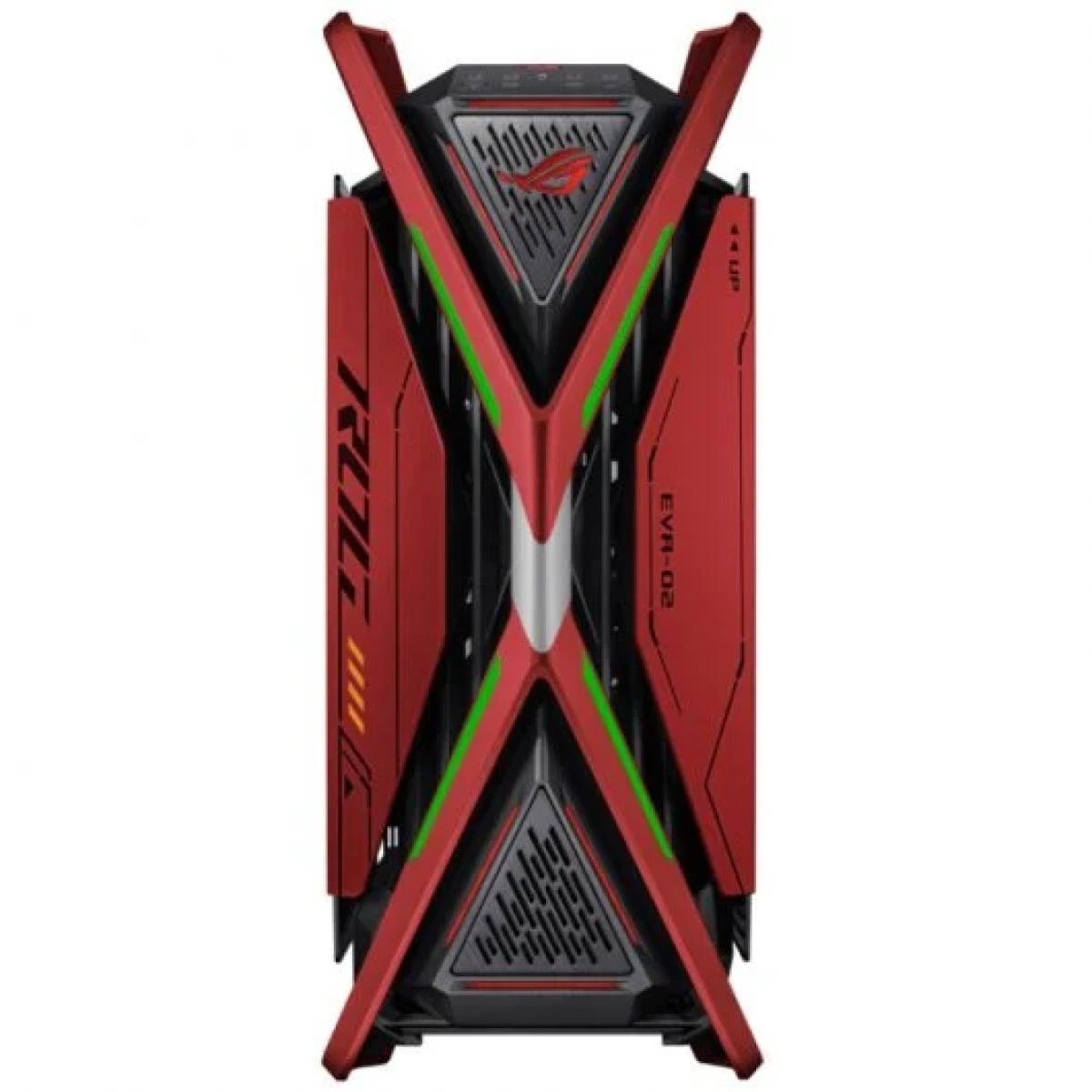 Caixa ASUS GR701 ROG HYPERION EVA-02 Edition Vidro Temperado USB-C ARGB E-ATX Vermelha - Image 2