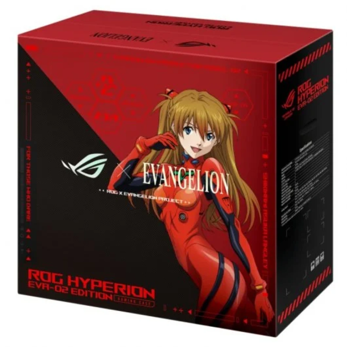 Caixa ASUS GR701 ROG HYPERION EVA-02 Edition Vidro Temperado USB-C ARGB E-ATX Vermelha - Image 8