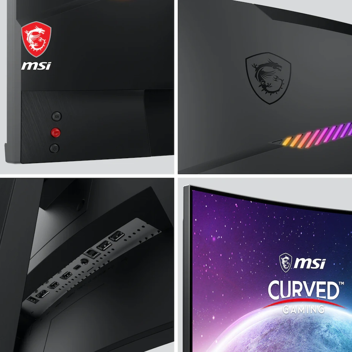 Monitor Curvo MSI 27" MAG 275CQRF QD VA WQHD 170Hz 1ms FreeSync Premium - Image 3