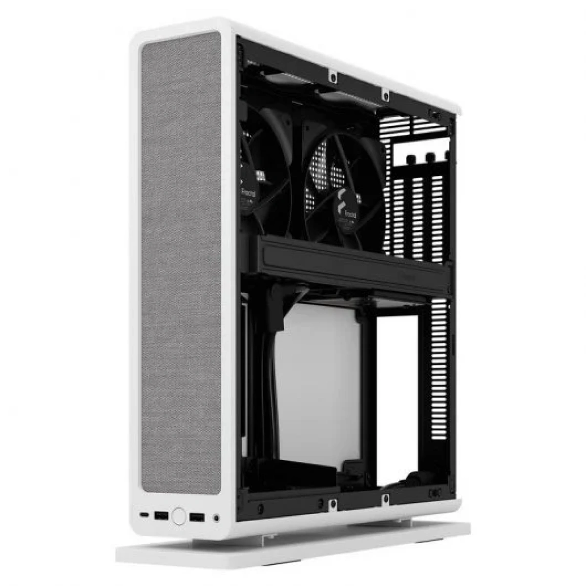 Caixa Fractal Design Ridge Mini-ITX USB 3.0 com Riser PCIe 4.0 Branca - Image 4