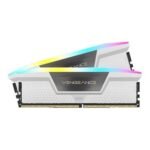 Memoria Ram Corsair Vengeance RGB DDR5 32 GB (2 x 16 GB) 5600 MHz CL40 - White