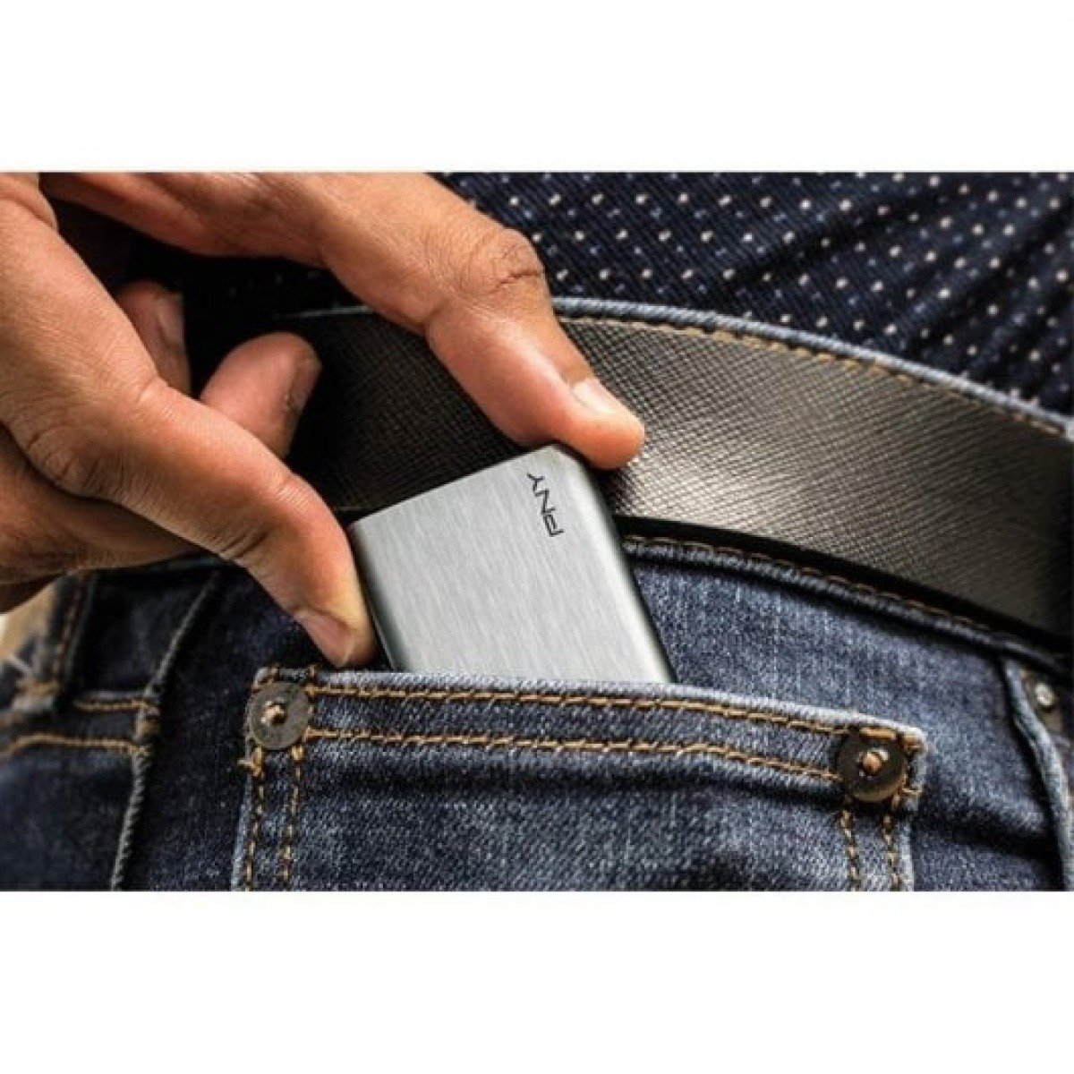 Disco SSD Externo PNY Elite 480GB USB 3.1 Prateado - Image 2