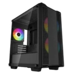 Caixa DeepCool CC360 ARGB Micro-ATX Vidro Temperado Preta