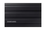 Disco SSD externo 1TB SAMSUNG USB 3.2 PORTÁTIL T7 SHIELD - PRETO