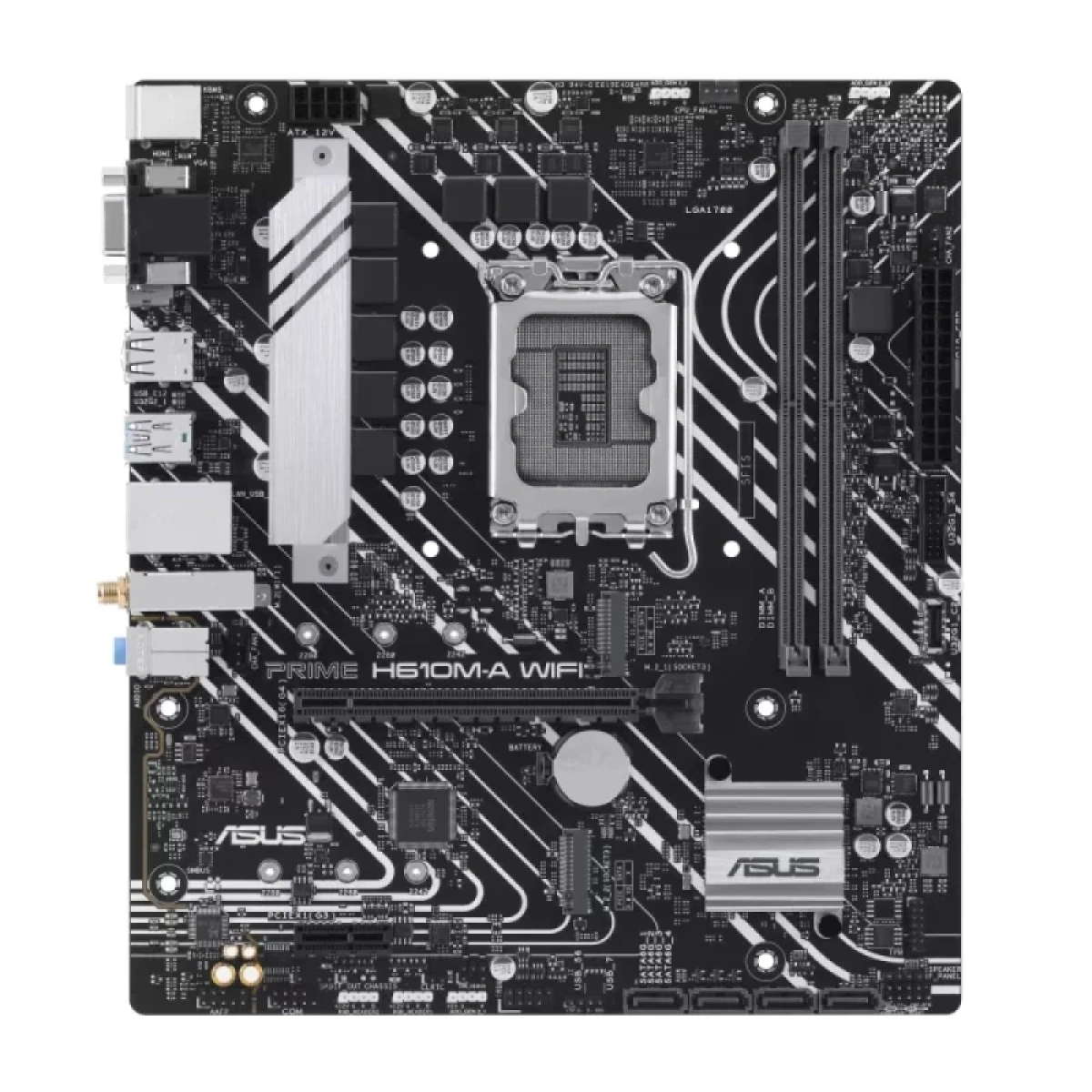 Motherboard ASUS PRIME H610M-A WIFI Intel LGA1700 H610 DDR5 Micro-ATX - Image 3