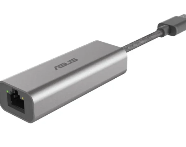 ADAPTADOR ASUS REDE USB-C2500 USB TYPE-A PARA 2.5G BASE-T ETHERNET RJ45