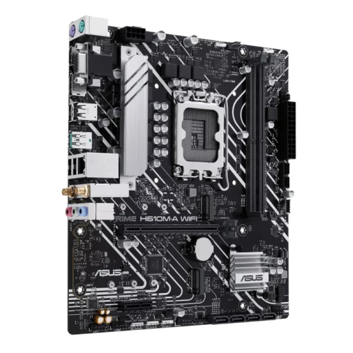 Motherboard ASUS PRIME H610M-A WIFI Intel LGA1700 H610 DDR5 Micro-ATX - Image 2