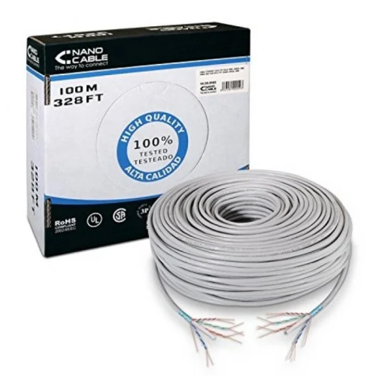 Nanocable Cable FTP CAT6 100m Rígido - Image 1