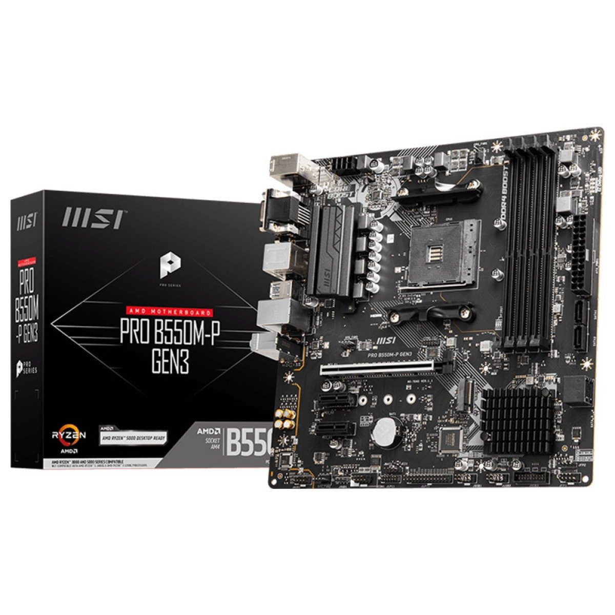 Motherboard Micro-ATX MSI Pro B550M-P Gen3 - Image 1