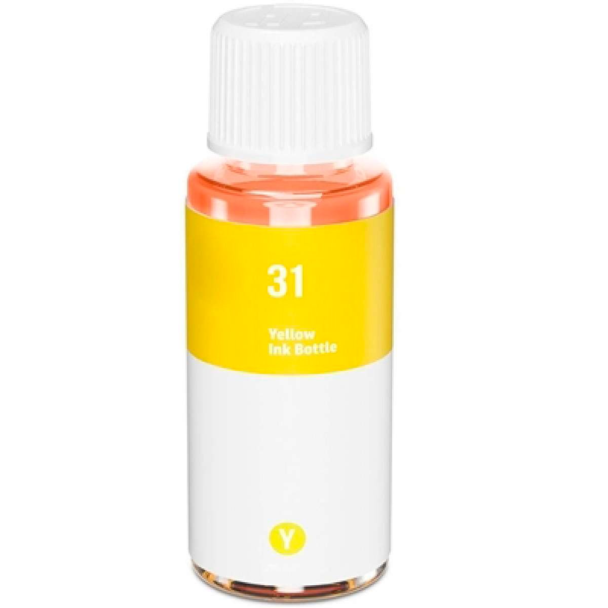 Tinta HP 31 Amarelo Compatível 70ml (1VU28AE) - Image 1