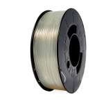 Filamento de Impressão 3D em PLA 1,75mm Bobina 1Kg Transparente