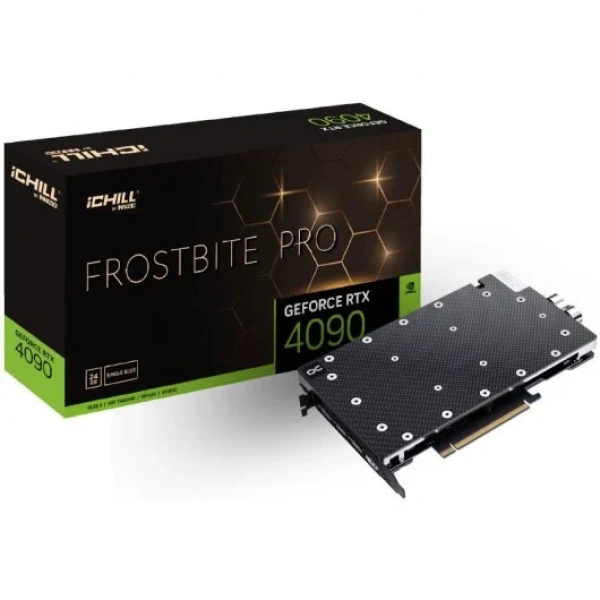 Placa Gráfica Inno3D iChill GeForce RTX 4090 Frostbite Pro 24 GB GDDR6X DLSS3
