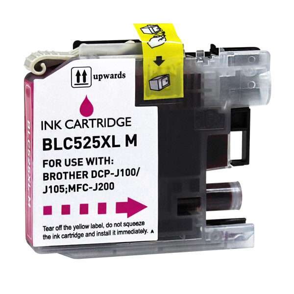 Tinteiro Brother Compatível LC525M XL Magenta