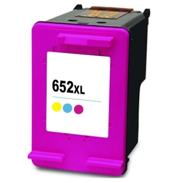 Tinteiro HP Reciclado 652 XL Tricolor (F6V25AE)