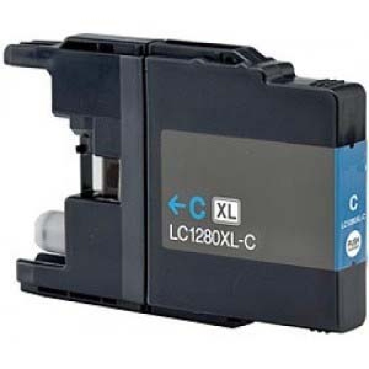 Tinteiro Brother Compatível LC1280C XL azul - Image 1