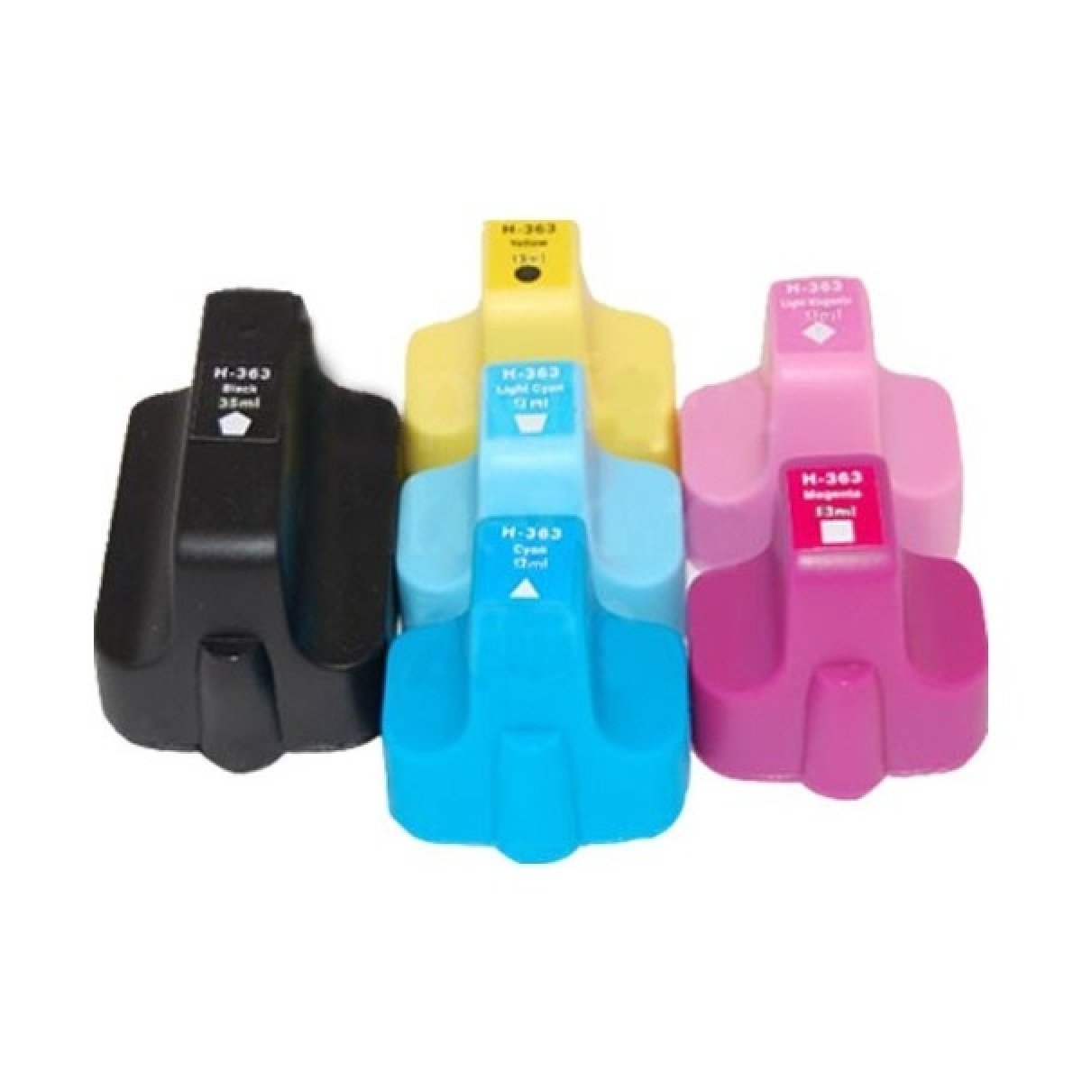 Conjunto 6 Tinteiros Compatíveis HP 363 XL - Image 1