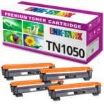 Pack 4 Toners Brother TN-1050 Compatíveis