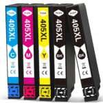 Conjunto 5 Tinteiros Epson 405 XL Compatíveis