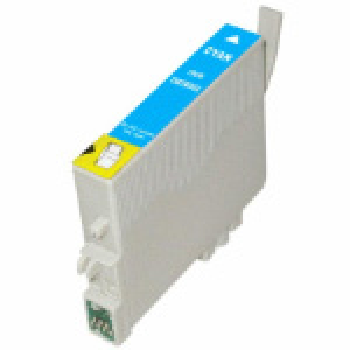 Tinteiro Epson Compatível T0612 - Azul - Image 1