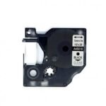 Fita Compatível Dymo D1 45010 - 12mm x 7 metros Preto/Transparente S0720500