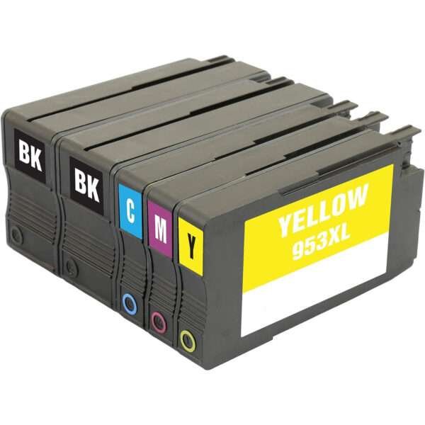 Conjunto 5 Tinteiros HP 953 XL Compatíveis