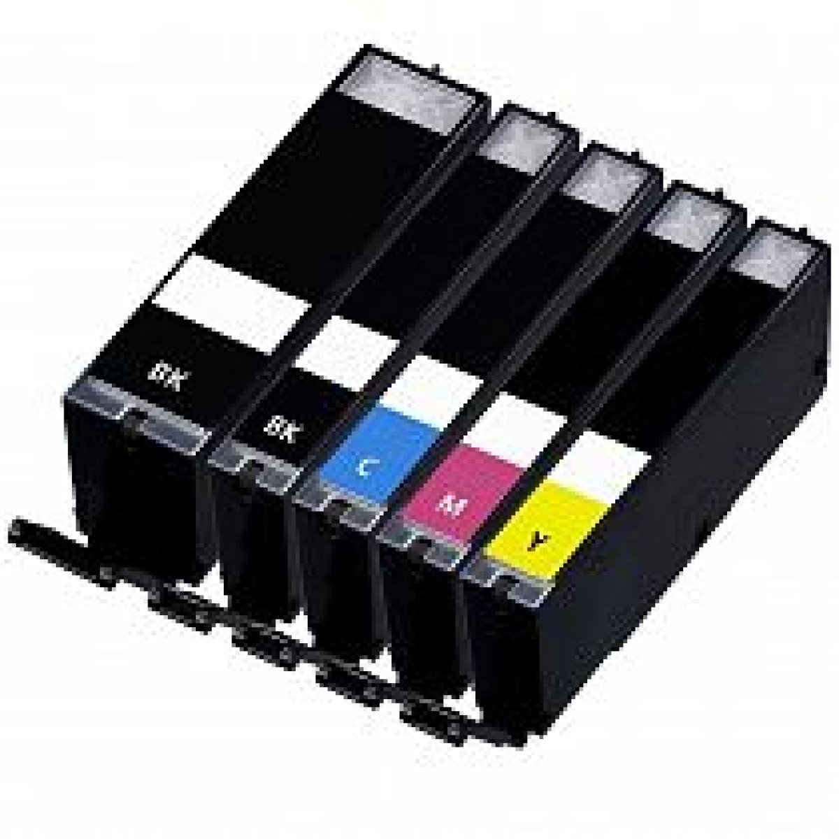 Conjunto 5 Tinteiros Canon PGI-550 / CLI-551 Compatíveis - Image 1