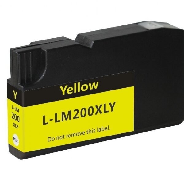 Tinteiro Lexmark Compatível Nº 200 XL Amarelo (14L0177)