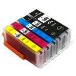 Conjunto 5 Tinteiros Canon PGI-580 / CLI-581 Compatíveis