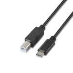 Cabo AISENS A107-0054 cabo USB 2 m USB Preto