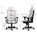 Cadeira noblechairs HERO - Resident Evil Umbrella Edition - Image 2