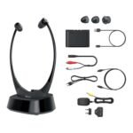 Headphones Philips com fios e sem fios Intra auditivo, Sob o queixo Preto - Image 3