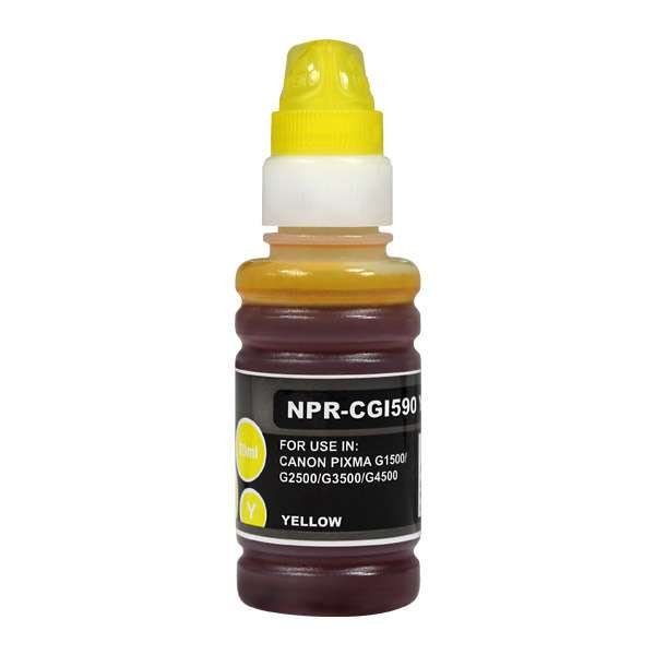 Tinta Canon Compatível Universal GI590 / GI40 / GI46 / GI50 / GI51 / GI53 / GI56 Amarelo