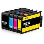 Conjunto 4 Tinteiros HP 953 XL Compatíveis