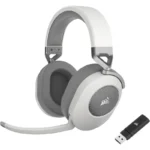 Headset Gaming Sem Fios Corsair HS65 Wireless V2 7.1 Branco